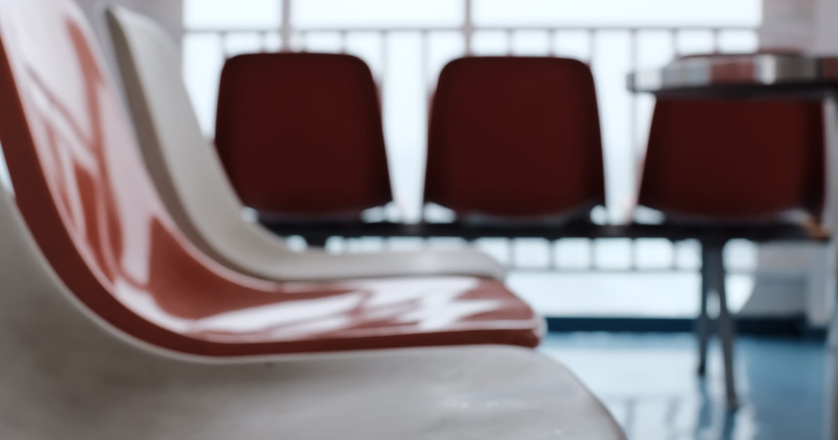 Chairs in a waiting room